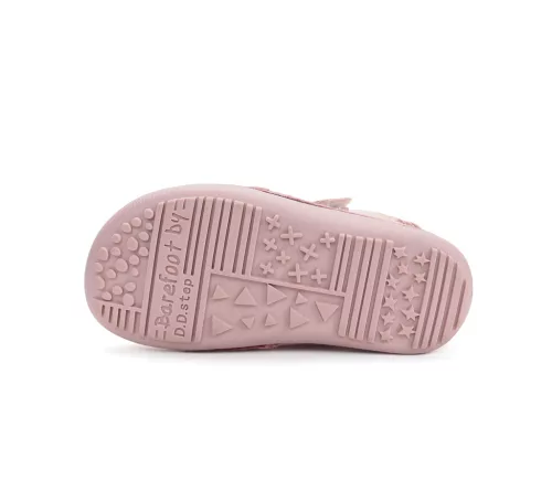 D.D.Step rózsaszín barefoot talpú lány cipő