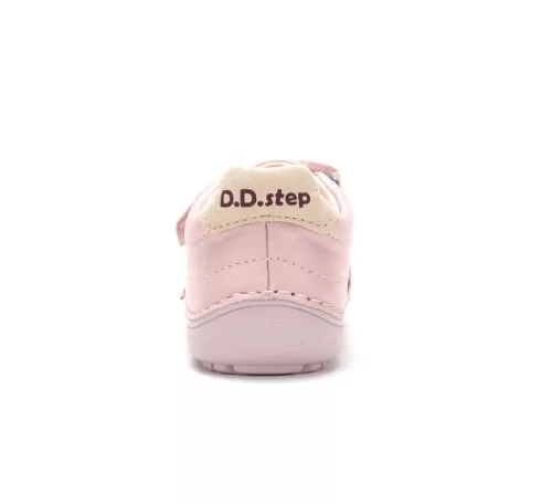 D.D.Step rózsaszín bőr barefoot lány gyerekcipő