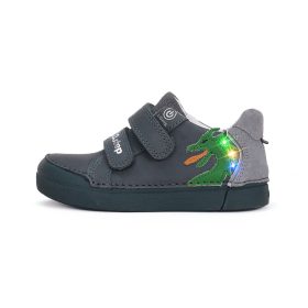D.D.Step sárkány mintás LED-es fiú gyerekcipő