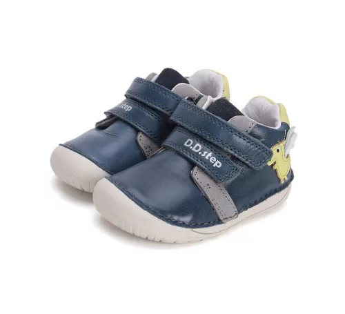 D.D.Step Barefoot sárkány mintás fiú cipő