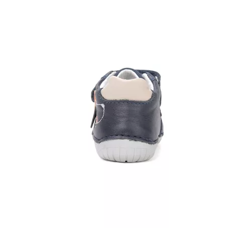 D.D.Step kutya mintás barefoot talpú fiú cipő 
