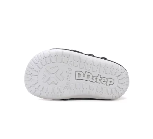 D.D.Step kutya mintás barefoot talpú fiú cipő 