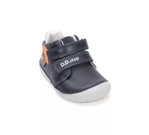 D.D.Step kutya mintás barefoot talpú fiú cipő 