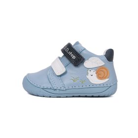 D.D.Step UV reaktív csiga mintás barefoot fiú cipő