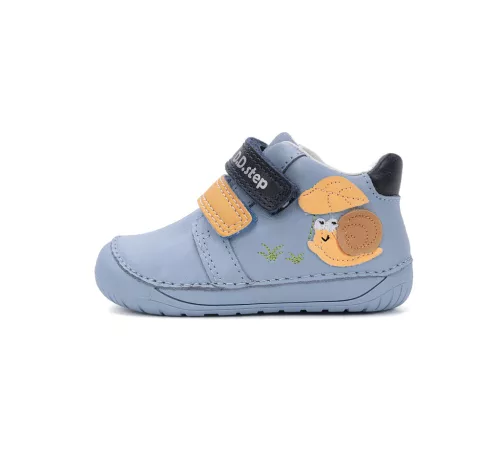 D.D.Step UV reaktív csiga mintás barefoot fiú cipő