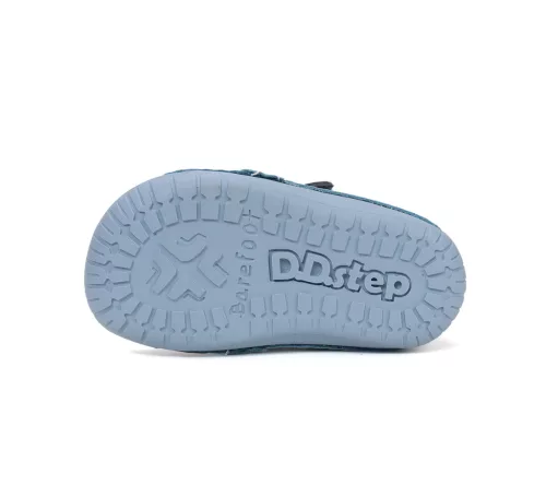 D.D.Step UV reaktív csiga mintás barefoot fiú cipő