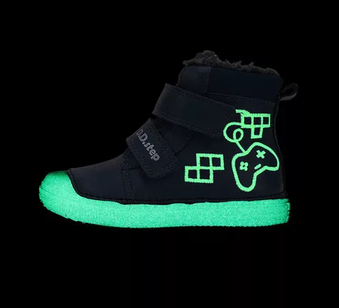D.D.Step fluoreszkáló talpú fiú bakancs