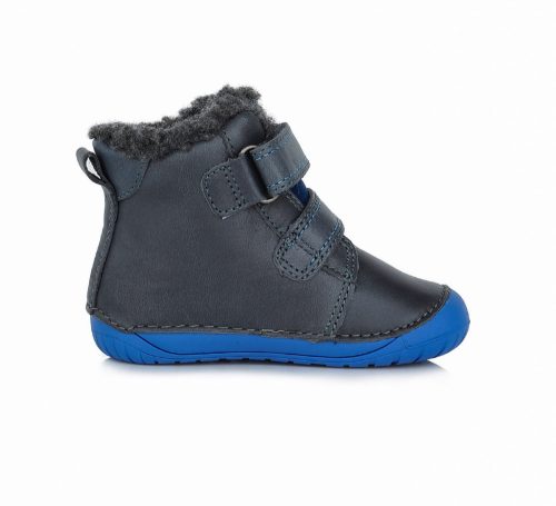 D.D.step dínó mintás bélelt fiú barefoot téli bakancs