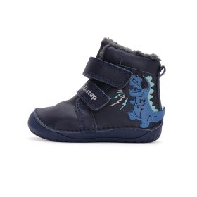 D.D.Step dinós barefoot talpú fiú téli bakancs