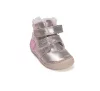 D.D.Step barefoot bőr szőrmés lány bakancs