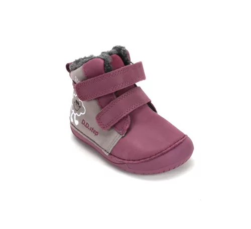 D.D.Step barefoot szőrmés lány téli bakancs