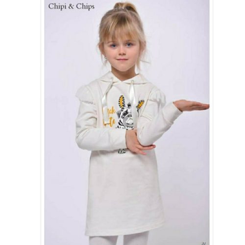 Chipi & Chips mopsz mintás kislány gyerekruha